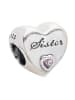 Pandora Silber-Bead mit Edelsteinen