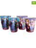 Disney Frozen 4-delige set: bekers "Frozen 2" meerkleurig - 300 ml