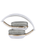 SWEET ACCESS Bluetooth-On-Ear-Kopfhörer in Weiß/ Gold