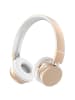 SWEET ACCESS Słuchawki Bluetooth On-Ear w kolorze złoto-białym