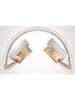 SWEET ACCESS Bluetooth-On-Ear-Kopfhörer in Weiß/ Gold