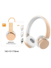 SWEET ACCESS Słuchawki Bluetooth On-Ear w kolorze złoto-białym