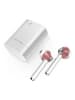 SWEET ACCESS Słuchawki Bluetooth In-Ear w kolorze srebrno-jasnoróżowym