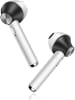 SWEET ACCESS Słuchawki bezprzewodowe Bluetooth In-Ear w kolorze srebrno-czarnym