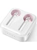 SWEET ACCESS Słuchawki Bluetooth In-Ear w kolorze biało-jasnoróżowym