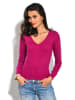 William de Faye Pullover in Fuchsia