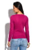 William de Faye Pullover in Fuchsia