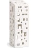 Kähler Lichthaus "Urbania High building" in Weiß - (B)7,5 x (H)22 x (T)7,5 cm