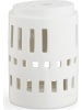 Kähler Świecznik "Urbania Little tower" w kolorze białym - 11,5 x Ø 8 cm