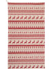 Clayre & Eef 3er-Set: Küchentuch in Rot/ Beige (L)85 x (B)50 cm