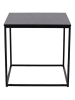 House Nordic Stolik w kolorze czarnym - 45 x 45 x 45 cm
