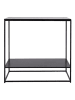House Nordic Standregal in Schwarz - (B)80 x (H)80 x (T)36 cm