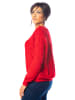 So Cachemire Pullover"Queen" in Rot
