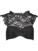 Petit Fleur Kragen-BH "Seduction" in Schwarz