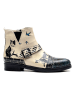 Goby Boots zwart/beige/meerkleurig