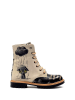 Goby Boots in Beige/ Bunt