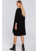 made of emotion Longcardigan in Schwarz