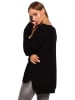 made of emotion Sweter w kolorze czarnym