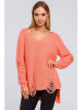 made of emotion Pullover in Koralle