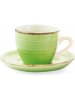 Villa d´Este 6-delige set: espressokoppen "Baita" meerkleurig - 90 ml