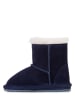 EMU Leren boots donkerblauw