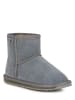 EMU Leren winterboots "Wallaby Mini Teens" grijs