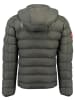 Geographical Norway Doorgestikte jas grijs