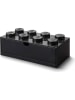 LEGO Ladebox "Brick 8" zwart - (B)32 x (H)16 x (D)12 cm