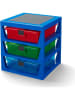 LEGO Regal in Blau - (B)34,6 x (H)32,6 x (T)37,9 cm