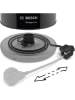 Bosch Wasserkocher "DesignLine" in Schwarz - 1,7 l