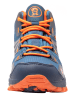 Trollkids Wandelschoenen "Rondane Hiker Mid" donkerblauw/oranje