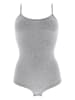 COTONELLA Body w kolorze szarym