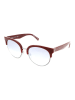 Marc Jacobs Damen-Sonnenbrille in Rot-Silber/ Hellblau