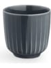Kähler Espressobeker "Hammershøi" antraciet - 100 ml