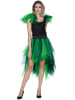 Party x People 2tlg. Kostüm "Waldfee" in Grün/ Schwarz