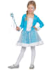 Party x People 2tlg. Kostüm "Schneeprinzessin" in Blau