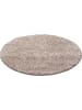 Nazar Hochflor-Teppich "Shaggy Uni Soft" in Beige