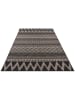 NORTHRUGS Indoor-/ Outdoor-Teppich "Sidon" in Beige/ Anthrazit