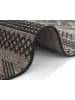 NORTHRUGS Indoor-/ Outdoor-Teppich "Sidon" in Beige/ Anthrazit