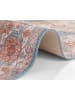 Nouristan Geweven tapijt "Sylla" blauw/rood