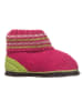 kitz-pichler Pantoffels "Dubbel hart" roze