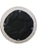 Ethnical Life Pouf in Hellbraun/ Creme - (H)41 x Ø 35,5 cm