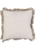 Ethnical Life Kissen in Anthrazit/ Creme - (L)40 x (B)40 cm