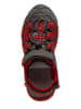KangaROOS Originals Halbsandalen "Osato" in Grau/ Rot