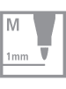 STABILO Premium viltstiften "STABILO Pen 68 - Arty" - 50 stuks