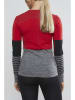 Craft Funktionsunterhemd "Comfort" in Rot/ Grau