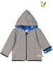 loud + proud Wendecardigan in Grau/ Blau