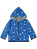 loud + proud Wendecardigan in Grau/ Blau