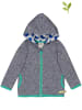 loud + proud Sweatjacke in Grau