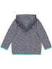 loud + proud Sweatjacke in Grau